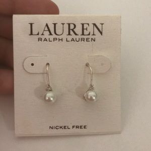 LAUREN Ralph Lauren Pearl Earring